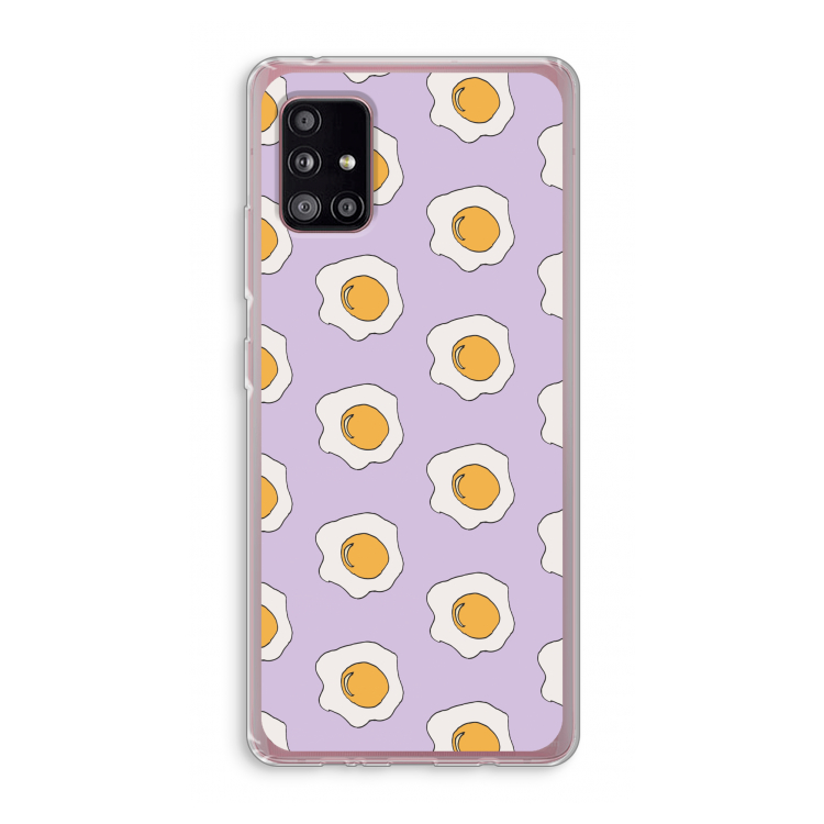 Bacon to my eggs #1: Samsung Galaxy A51 5G Transparant Hoesje