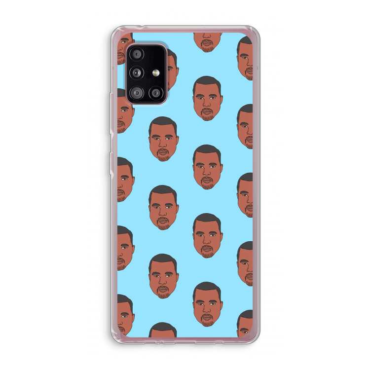 Kanye Call Me?: Samsung Galaxy A51 5G Transparant Hoesje