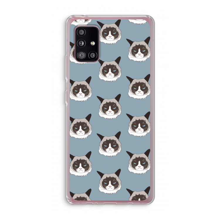 It's a Purrr Case: Samsung Galaxy A51 5G Transparant Hoesje