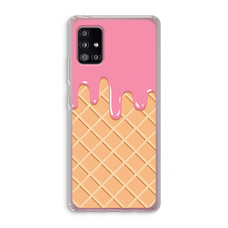 Ice cream: Samsung Galaxy A51 5G Transparant Hoesje