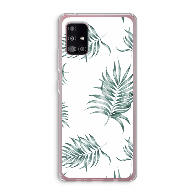 Simple leaves: Samsung Galaxy A51 5G Transparant Hoesje