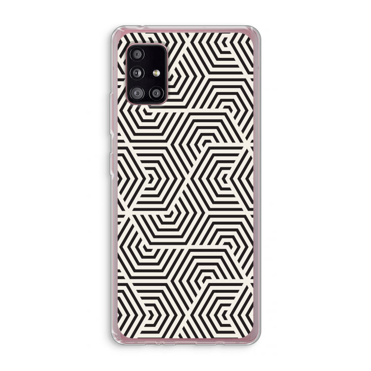 Magic pattern: Samsung Galaxy A51 5G Transparant Hoesje