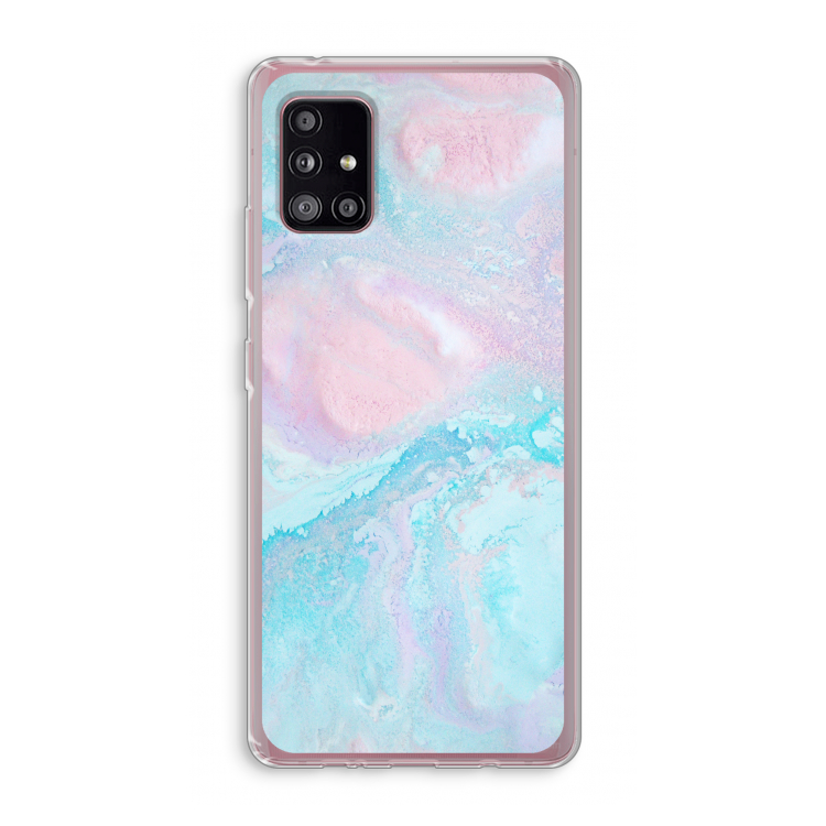 Fantasie pastel: Samsung Galaxy A51 5G Transparant Hoesje