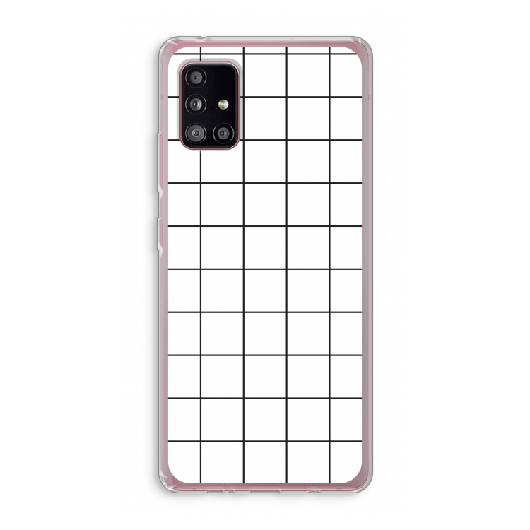 Rooster: Samsung Galaxy A51 5G Transparant Hoesje