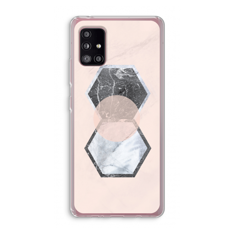 Creatieve toets: Samsung Galaxy A51 5G Transparant Hoesje