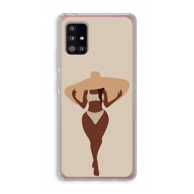 Let's get salty: Samsung Galaxy A51 5G Transparant Hoesje