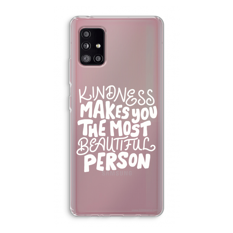 The prettiest: Samsung Galaxy A51 5G Transparant Hoesje