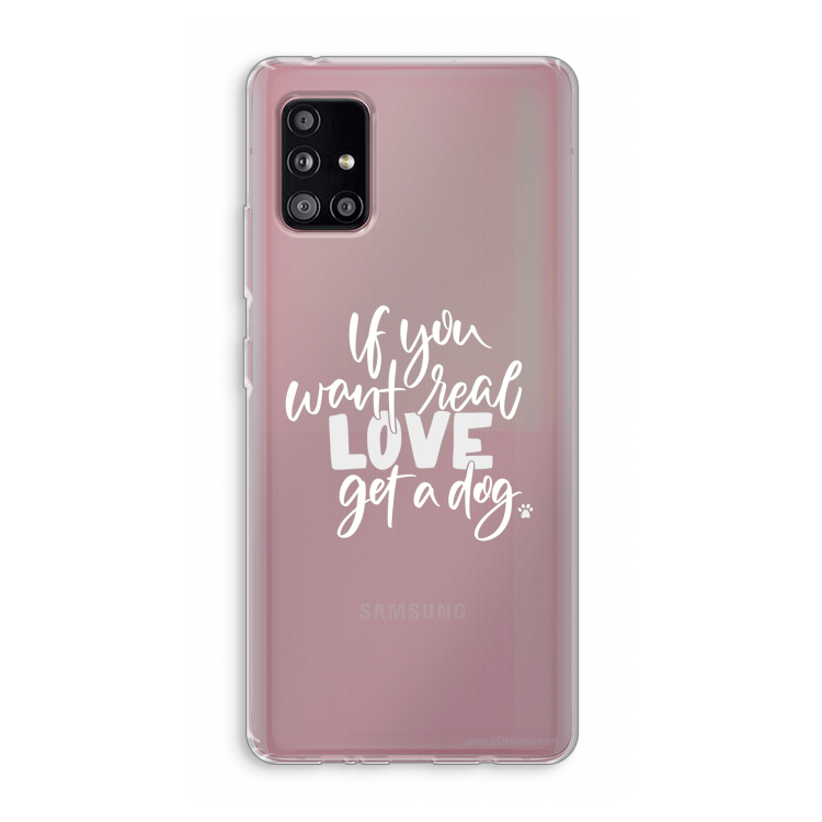 Partner in crime: Samsung Galaxy A51 5G Transparant Hoesje