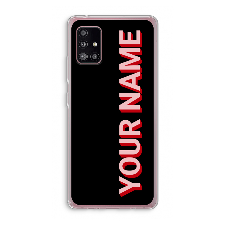 Namecase: Samsung Galaxy A51 5G Transparant Hoesje
