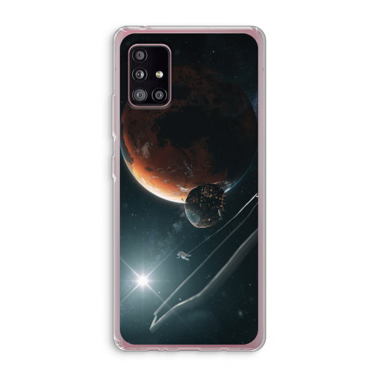 Mars Renaissance: Samsung Galaxy A51 5G Transparant Hoesje