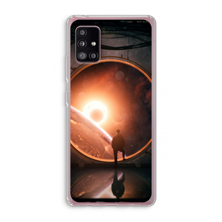 Ephemeral: Samsung Galaxy A51 5G Transparant Hoesje