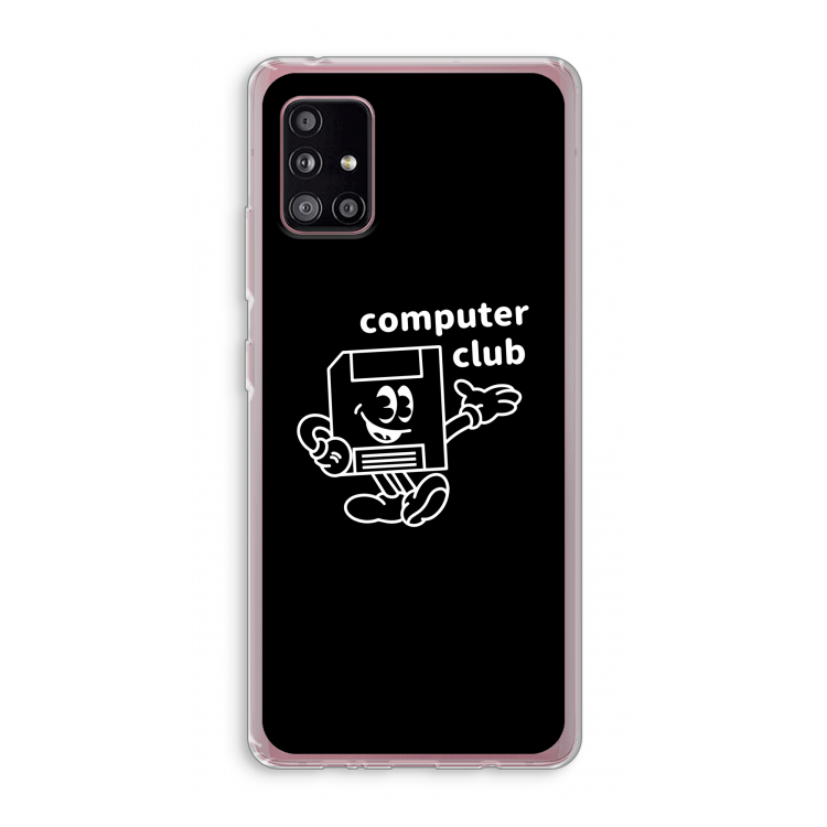 Floppyhead: Samsung Galaxy A51 5G Transparant Hoesje