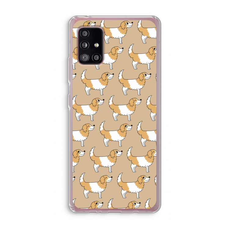 Doggy: Samsung Galaxy A51 5G Transparant Hoesje