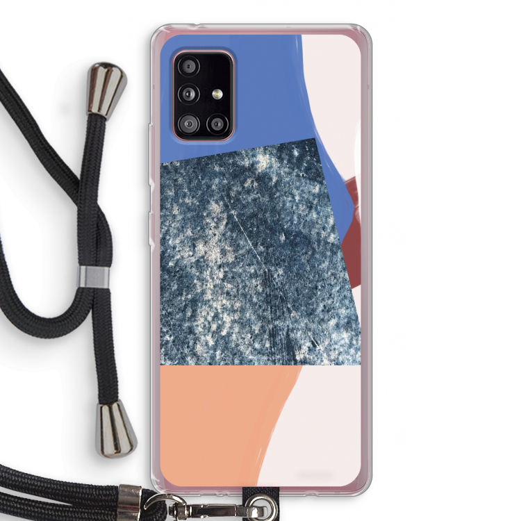 Billy: Samsung Galaxy A51 5G Transparant Hoesje met koord