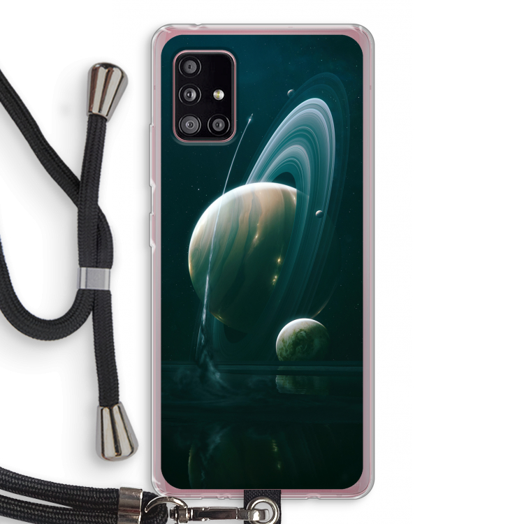 Mercurius: Samsung Galaxy A51 5G Transparant Hoesje met koord