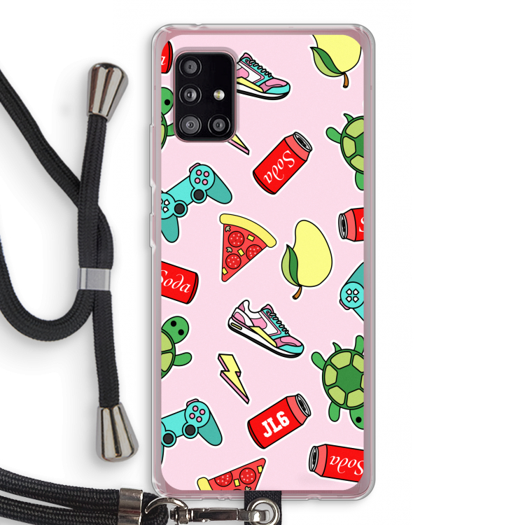 Things Jamie Loves: Samsung Galaxy A51 5G Transparant Hoesje met koord