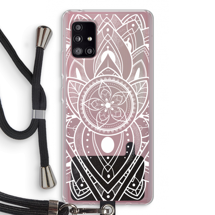 It's Complicated: Samsung Galaxy A51 5G Transparant Hoesje met koord
