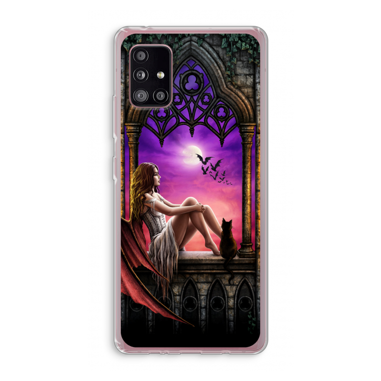 Kinderen van de nacht: Samsung Galaxy A51 5G Transparant Hoesje