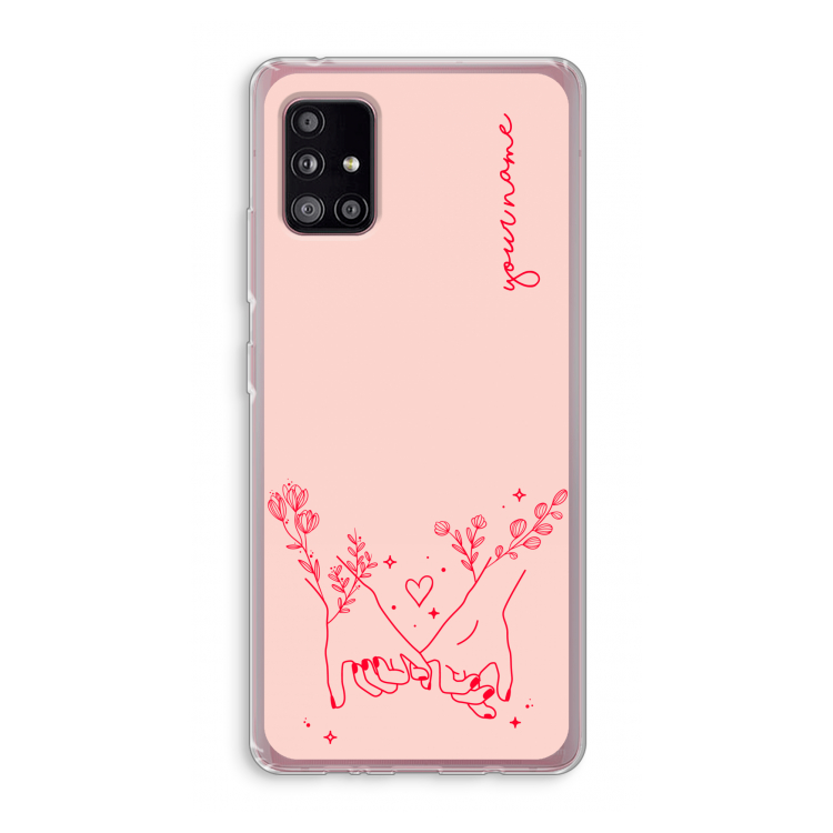 Best Friends: Samsung Galaxy A51 5G Transparant Hoesje