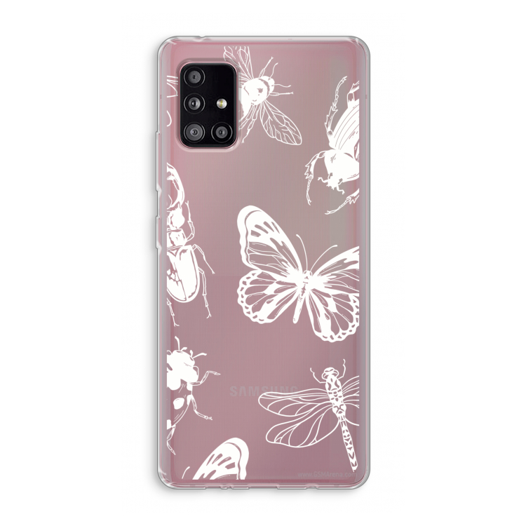 Tiny Bugs: Samsung Galaxy A51 5G Transparant Hoesje
