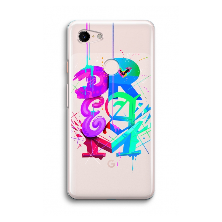 Dream: Google Pixel 3 Transparant Hoesje