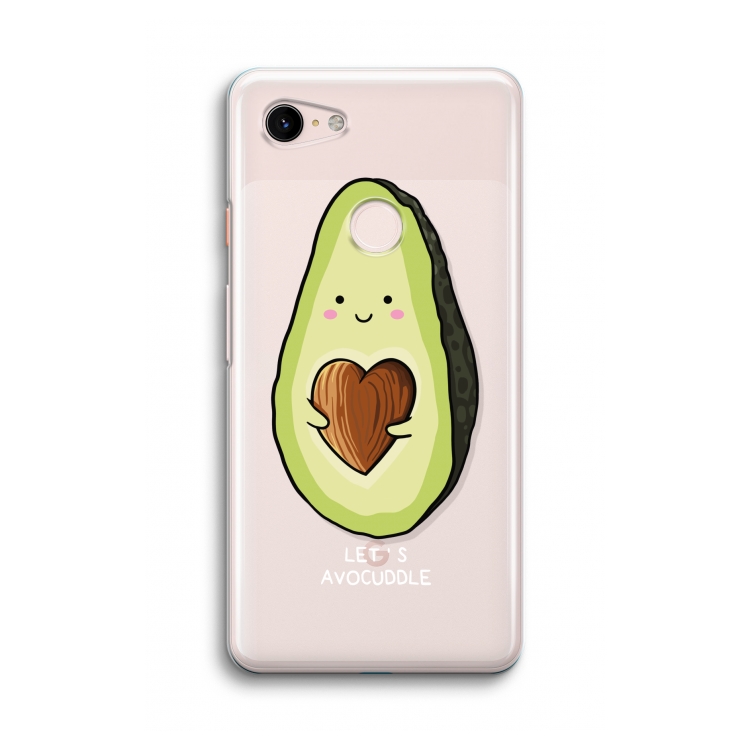 Avocuddle: Google Pixel 3 Transparant Hoesje