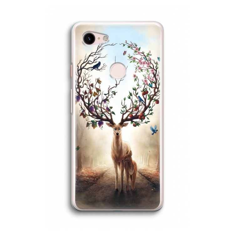 Seasons Change: Google Pixel 3 Transparant Hoesje