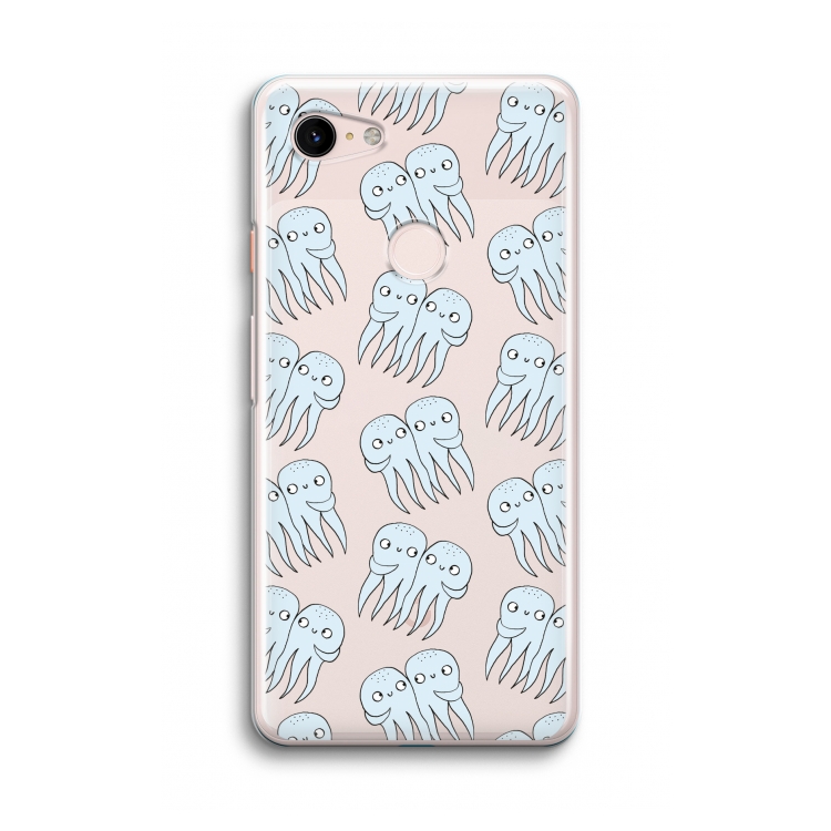 Octopussen: Google Pixel 3 Transparant Hoesje