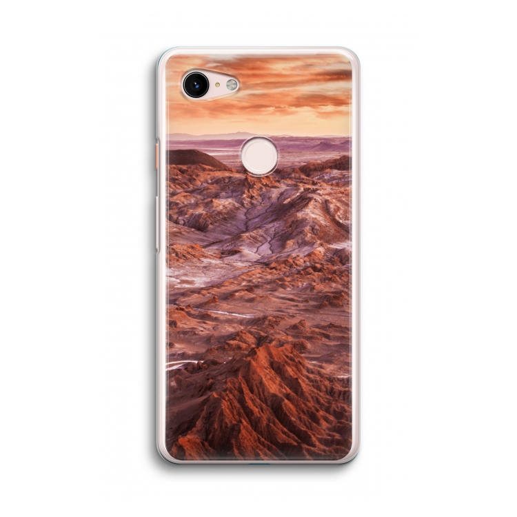 Mars: Google Pixel 3 Transparant Hoesje