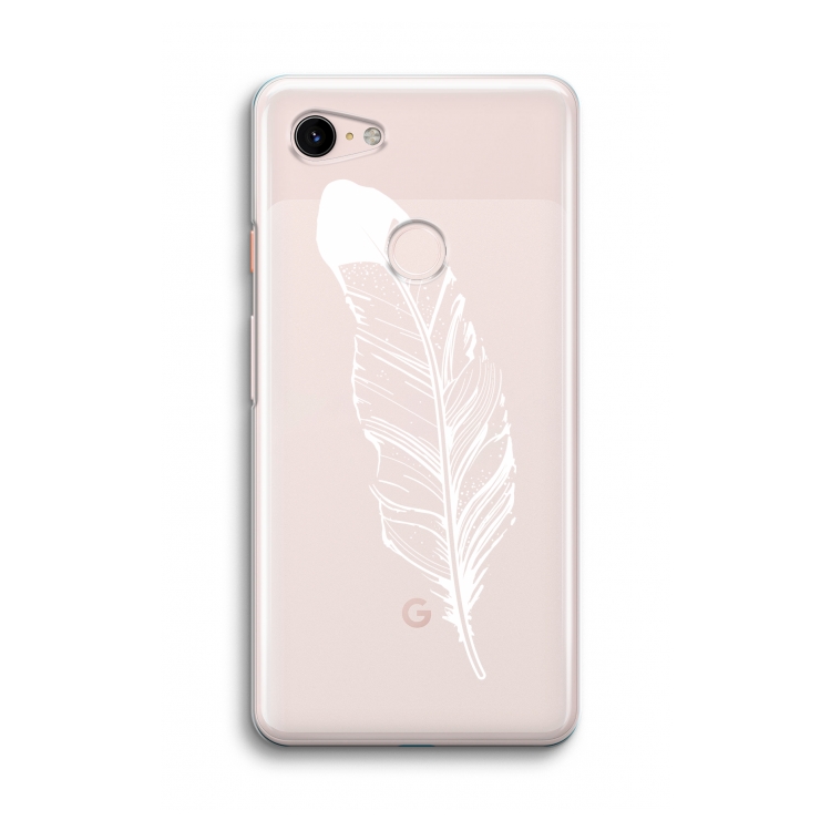 Pluim: Google Pixel 3 Transparant Hoesje