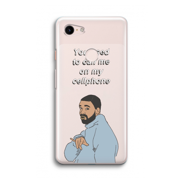 Hotline bling: Google Pixel 3 Transparant Hoesje