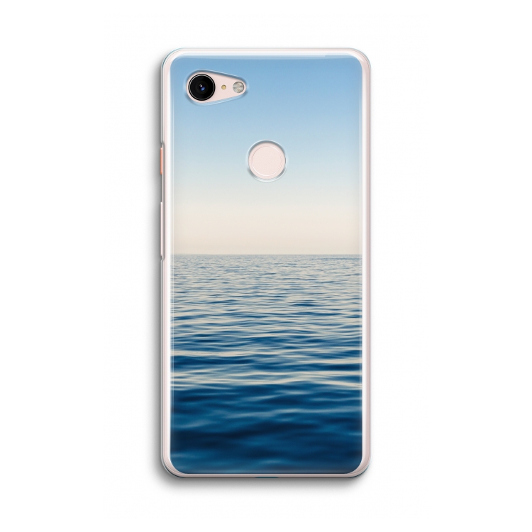 Water horizon: Google Pixel 3 Transparant Hoesje