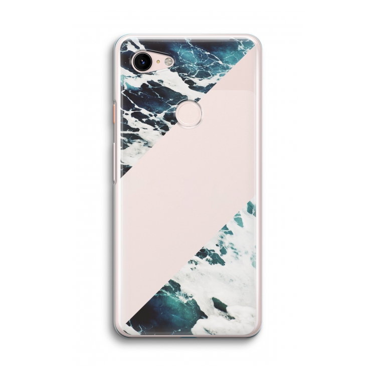 Golven: Google Pixel 3 Transparant Hoesje
