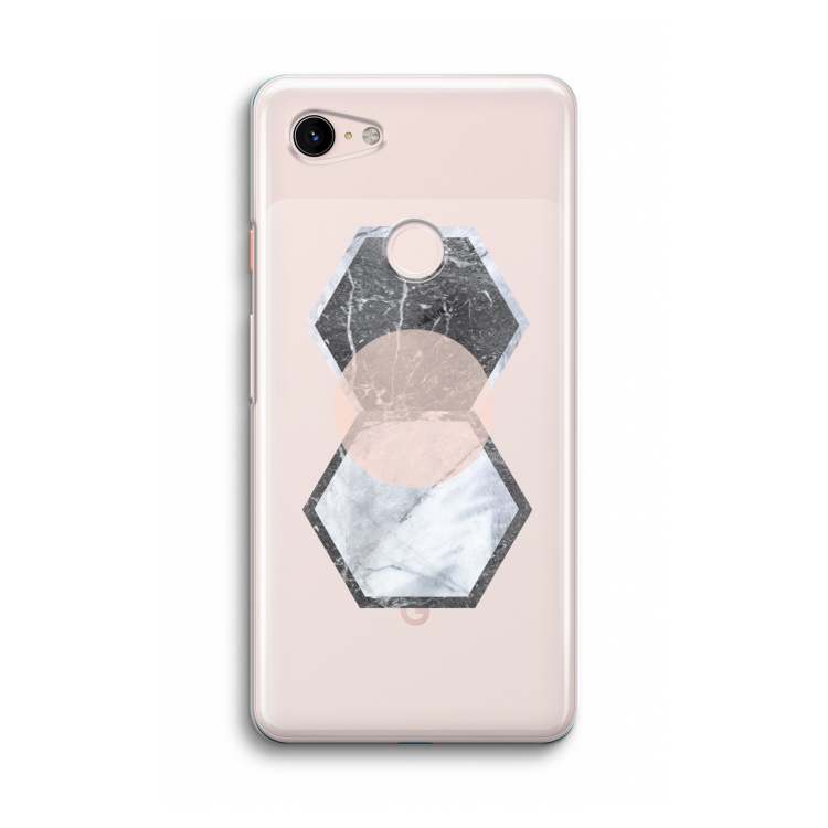 Creatieve toets: Google Pixel 3 Transparant Hoesje