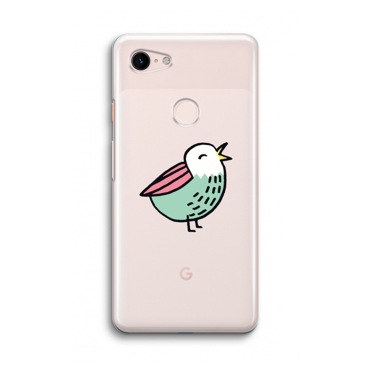 Birdy: Google Pixel 3 Transparant Hoesje