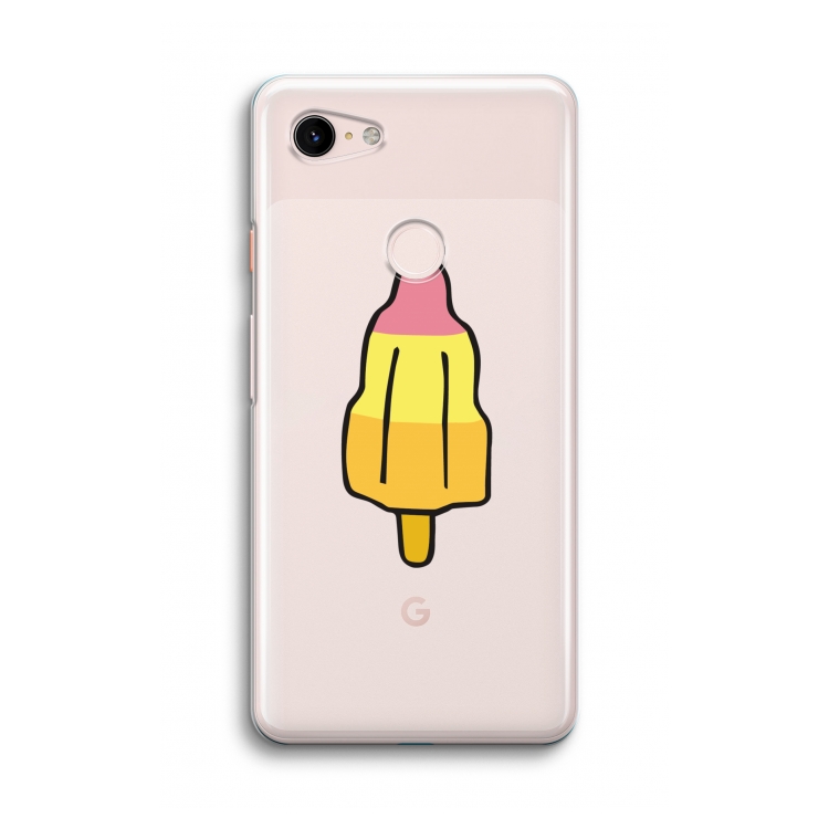 Raketijsje: Google Pixel 3 Transparant Hoesje