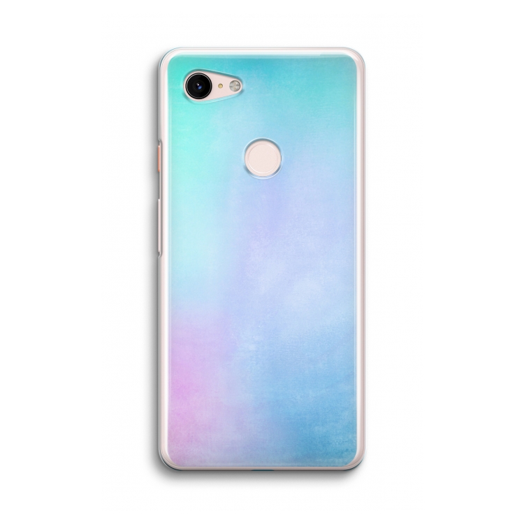mist pastel: Google Pixel 3 Transparant Hoesje