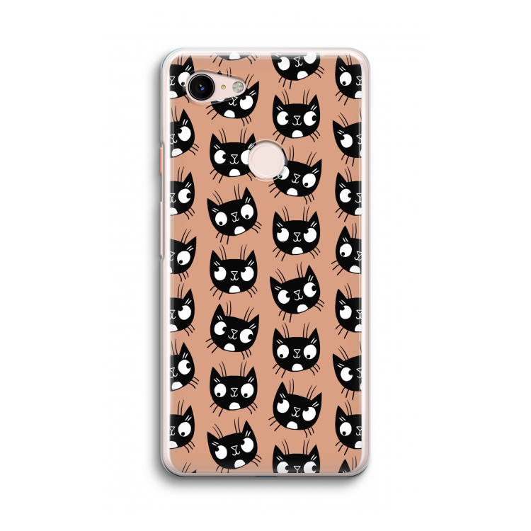Kat: Google Pixel 3 Transparant Hoesje