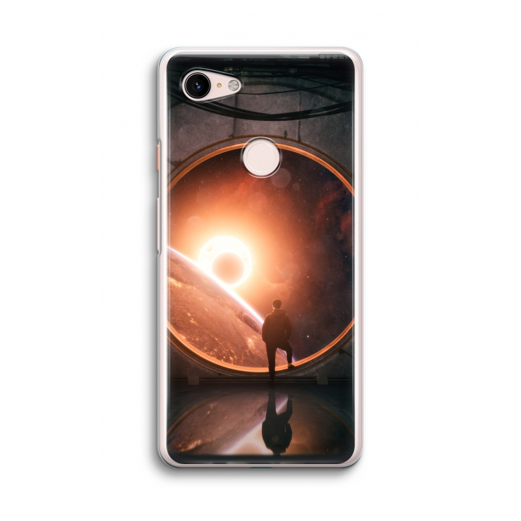 Ephemeral: Google Pixel 3 Transparant Hoesje