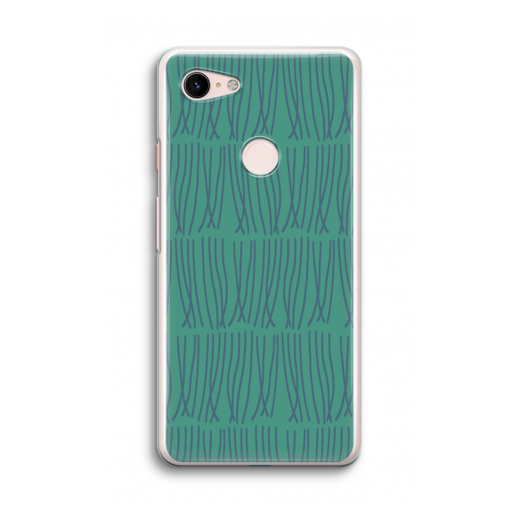 Swirls: Google Pixel 3 Transparant Hoesje