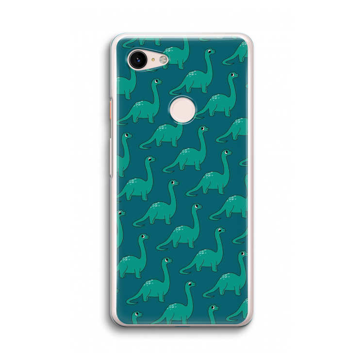 Diplodocus: Google Pixel 3 Transparant Hoesje