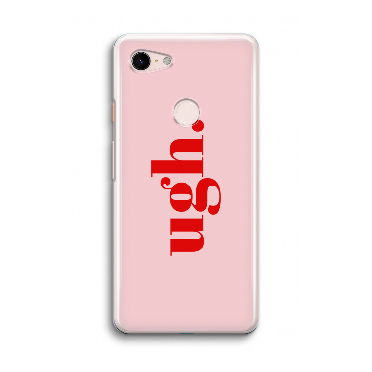 Ugh: Google Pixel 3 Transparant Hoesje