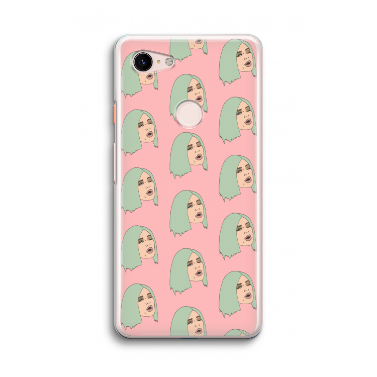 King Kylie: Google Pixel 3 Transparant Hoesje