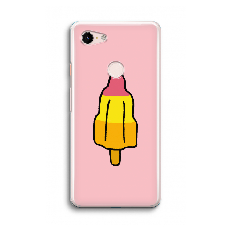 Raketijsje: Google Pixel 3 Transparant Hoesje