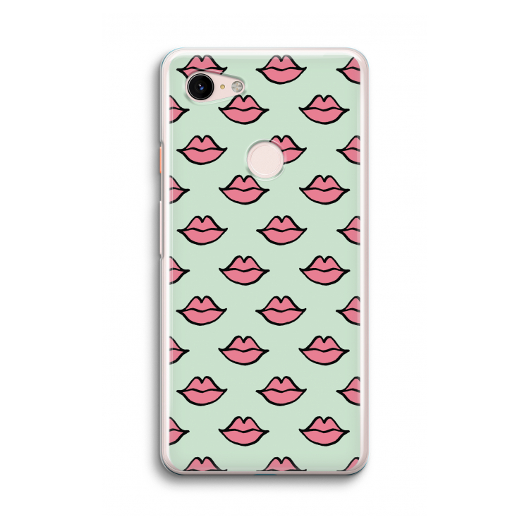 Lipjes: Google Pixel 3 Transparant Hoesje