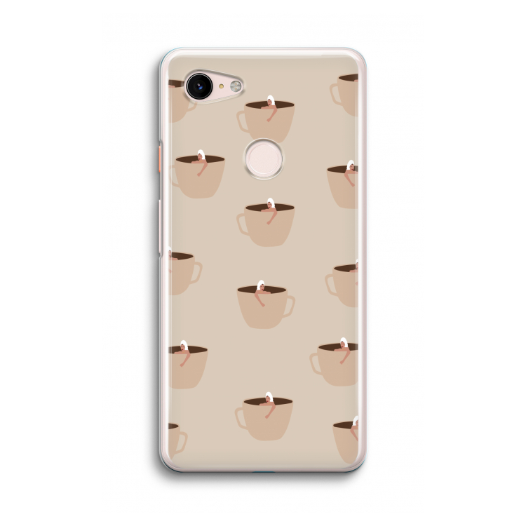 Morning coffee: Google Pixel 3 Transparant Hoesje
