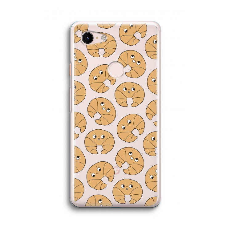 Croissant: Google Pixel 3 Transparant Hoesje