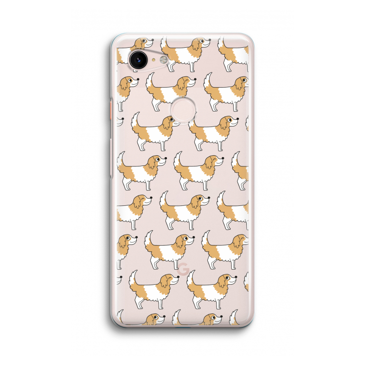 Doggy: Google Pixel 3 Transparant Hoesje