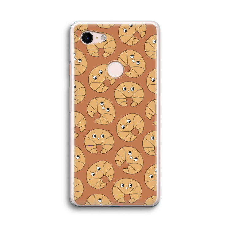 Croissant: Google Pixel 3 Transparant Hoesje