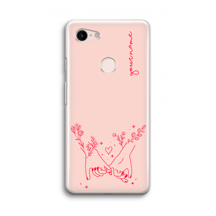 Best Friends: Google Pixel 3 Transparant Hoesje